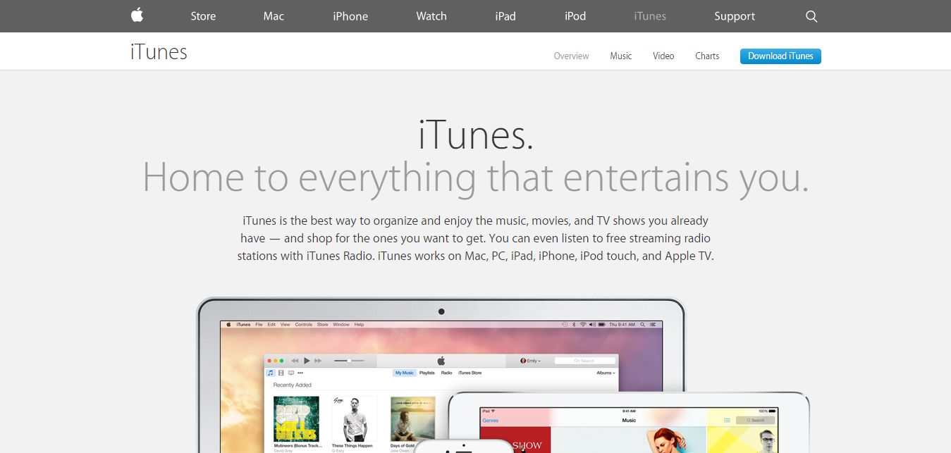 iTunes Clone Script